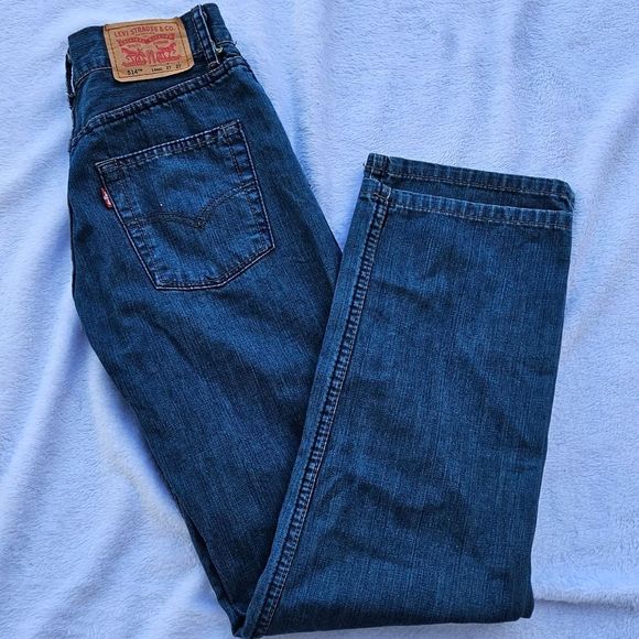 Levi's 514 Boys Jeans Size 14 REG Kids - Picture 2 of 5
